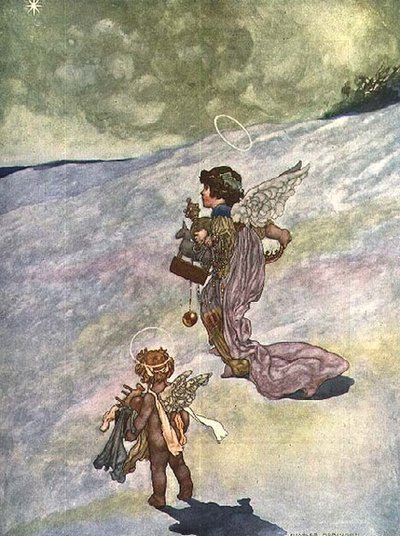 Invierno, de Las Estaciones encargado para el Anuario Pears de 1920 de Charles Robinson