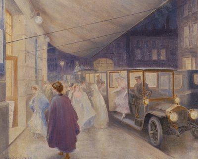 Llegada a la Ópera de Charles Robinson Sykes