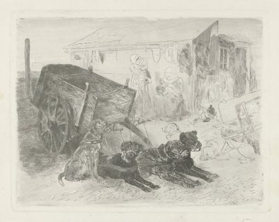 el carrito de perros de Charles Rochussen