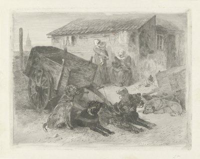 el carrito de perros de Charles Rochussen