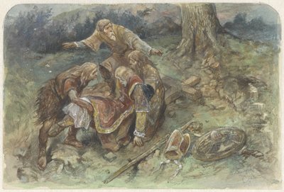 Adalbert, herido, es trasladado de Charles Rochussen
