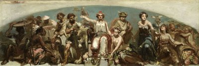 Las colonias rinden homenaje a la doncella holandesa de Charles Rochussen