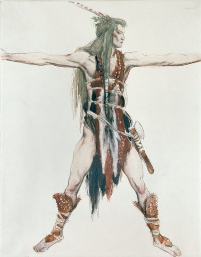 Diseño de Vestuario para Siegfried de Charles S Ricketts