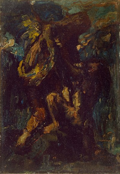 Jacob luchando con el ángel de Charles S Ricketts