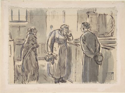 Un vicario y un cura, 1870-1891 de Charles Samuel Keene