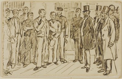 Identificación del preso de Charles Samuel Keene