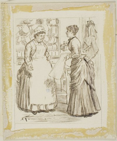 En la cocina de Charles Samuel Keene