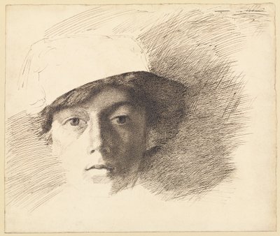Autorretrato de Charles Samuel Keene