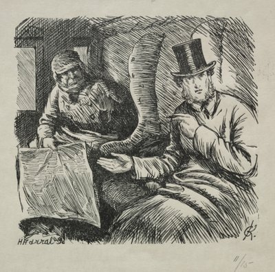 Fumar estrictamente prohibido, 1868 de Charles Samuel Keene