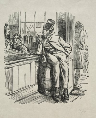 Lo que vino de matar a un tío rico una Navidad de Charles Samuel Keene
