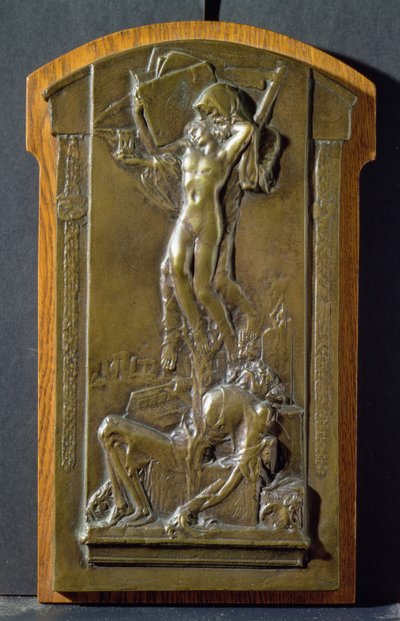 La muerte y la doncella, c.1911-12 de Charles Sergeant Jagger