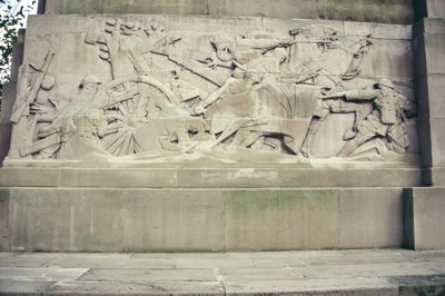 (detalle) del Memorial de la Artillería Real 1914-18, 1925 de Charles Sergeant Jagger