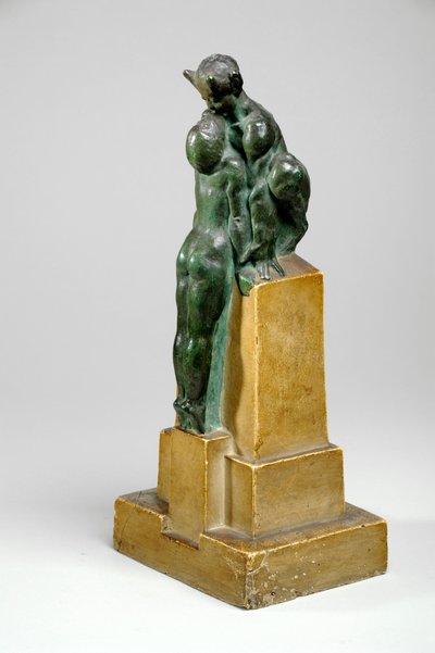 Maqueta para un Grupo de Fuente de Jardín de Ninfas y Sátiros de Charles Sergeant Jagger
