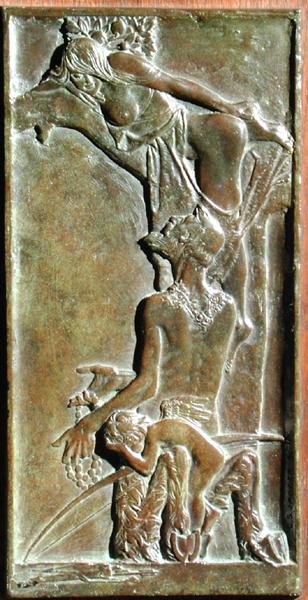 Ninfa y Sátiro, c.1930 de Charles Sergeant Jagger