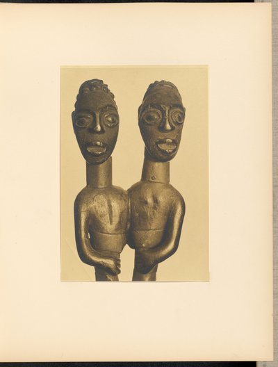 [Escultura africana de madera] de Charles Sheeler