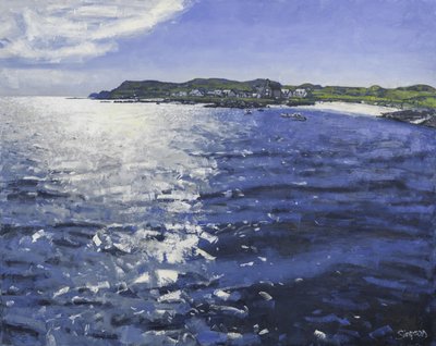 Iona Light, 2017 (óleo sobre lienzo) de Charles Simpson