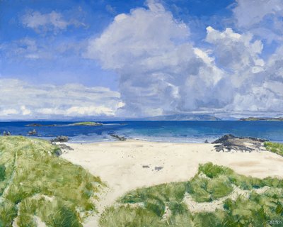 Iona North End, 2015 (óleo sobre lienzo) de Charles Simpson