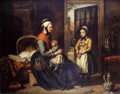 Una familia holandesa de Charles Sims