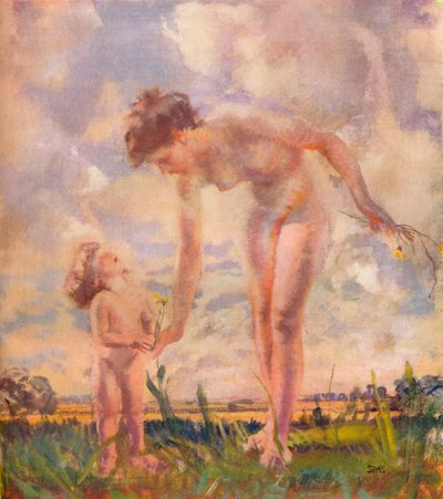 La hermana mayor, siglo XX de Charles Sims