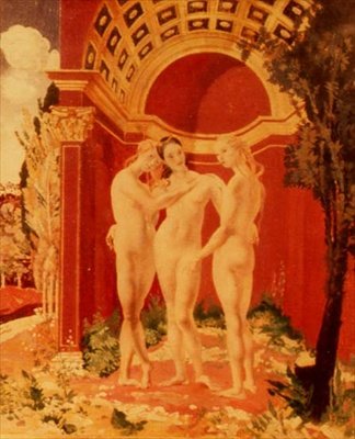 Las tres gracias de Charles Sims