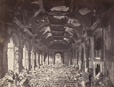 Gran Sala del Consejo de Estado, mayo 1871 de Charles Soulier
