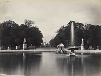 Jardín de las Tullerías, París de Charles Soulier
