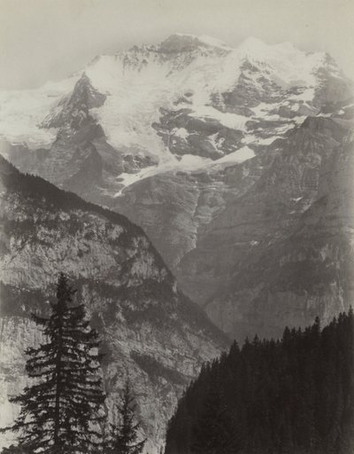 Jungfrau, View from Mürren, Switzerland de Charles Soulier