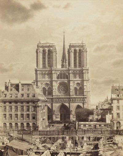 Notre Dame de París, principios de la década de 1860 de Charles Soulier