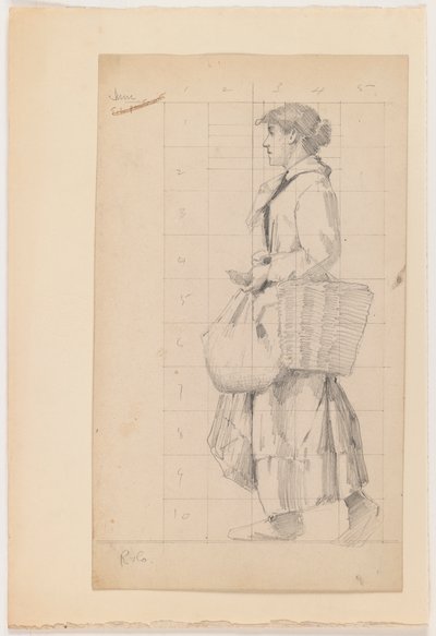 Campesina francesa de Charles Sprague Pearce