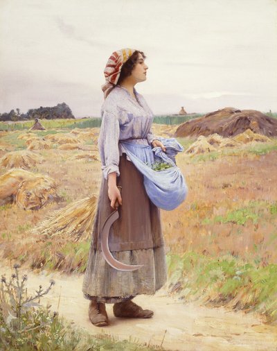 Recolecciones frescas de Charles Sprague Pearce