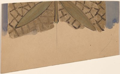 Estudio para un Diseño de Borde de Charles Sprague Pearce