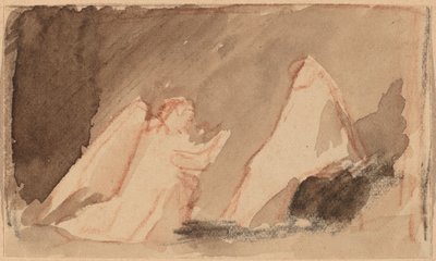 Estudio para un panel de Charles Sprague Pearce