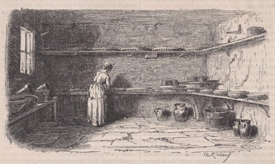Una lechería, de Le Magasin Pittoresque de Charles Tamisier