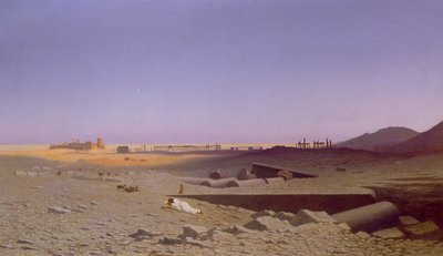 Ruinas de Palmira, 1839 de Charles Theodore Frere