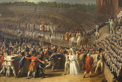 Fiesta de la Federación, 14 de julio de Charles Thevenin