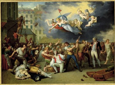 Masacre del Marqués de Pellepont, 14 de julio de 1789 de Charles Thevenin