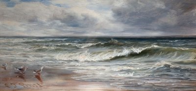 Olas del mar de Charles Thomas Burt