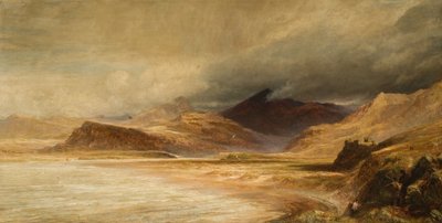 Snowdon Desde Pernsarn, 1872 de Charles Thomas Burt