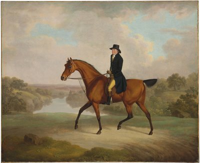 William Yates, Esq., de Springside, en su caballo favorito de Charles Towne