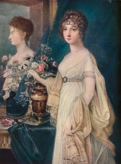 Elizabeth, consorte de Alejandro I, siglo XIX, 1917 de Charles Turner