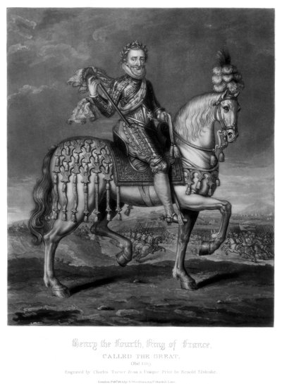 Enrique IV, Rey de Francia, 1816 de Charles Turner