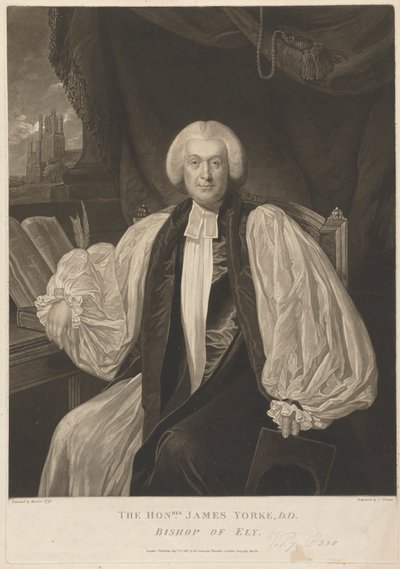 Hon. James Yorke, Obispo de Ely de Charles Turner