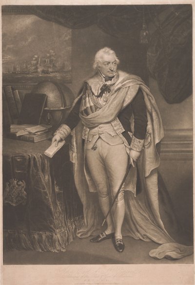 John, conde de San Vicente, almirante de la Flota Roja de Charles Turner
