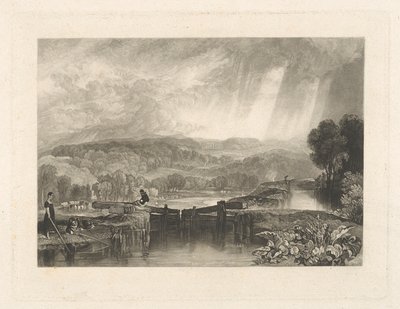 More Park, cerca de Watford, en el río Colne de Charles Turner
