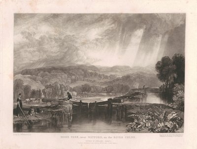More Park, cerca de Watford, a orillas del río Colne de Charles Turner