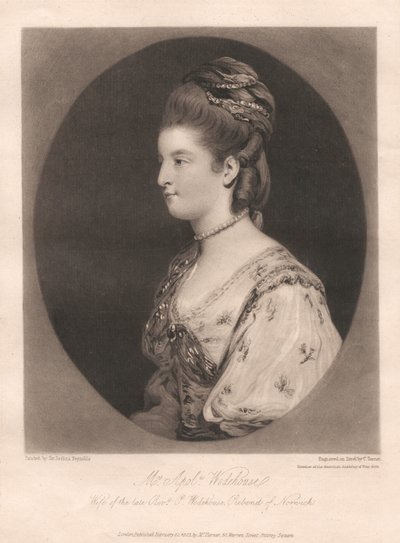 Sra. Apollonia Wodehouse de Charles Turner