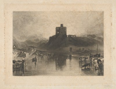 Castillo de Norham, en el río Tweed de Charles Turner