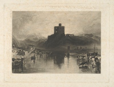 Castillo de Norham, en el río Tweed de Charles Turner