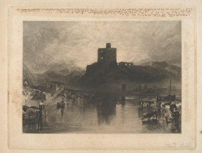 Castillo de Norham, en el río Tweed de Charles Turner
