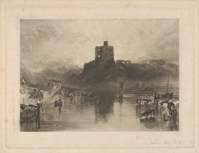 Castillo de Norham, en el río Tweed de Charles Turner